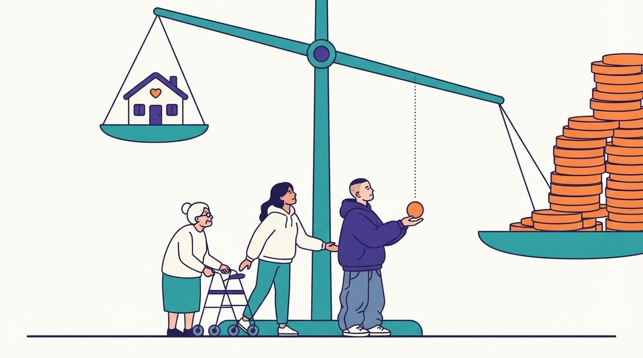 Szene zum Artikel: Wer bezahlt das Pflegeheim? Der Streit, der die Koalition testet